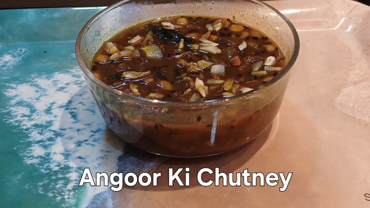 Angoor ki chutney -Quick ,Easy & Yummy