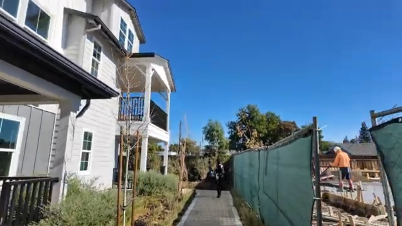 Touring Trumark Homes at Penny Lane in Concord California. Residence 4. Starting at $867,360