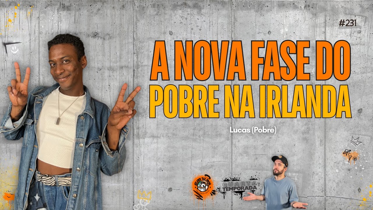 Pobre na Irlanda: O que mudou na vida dele nos últimos anos | Irlanda Talk Show