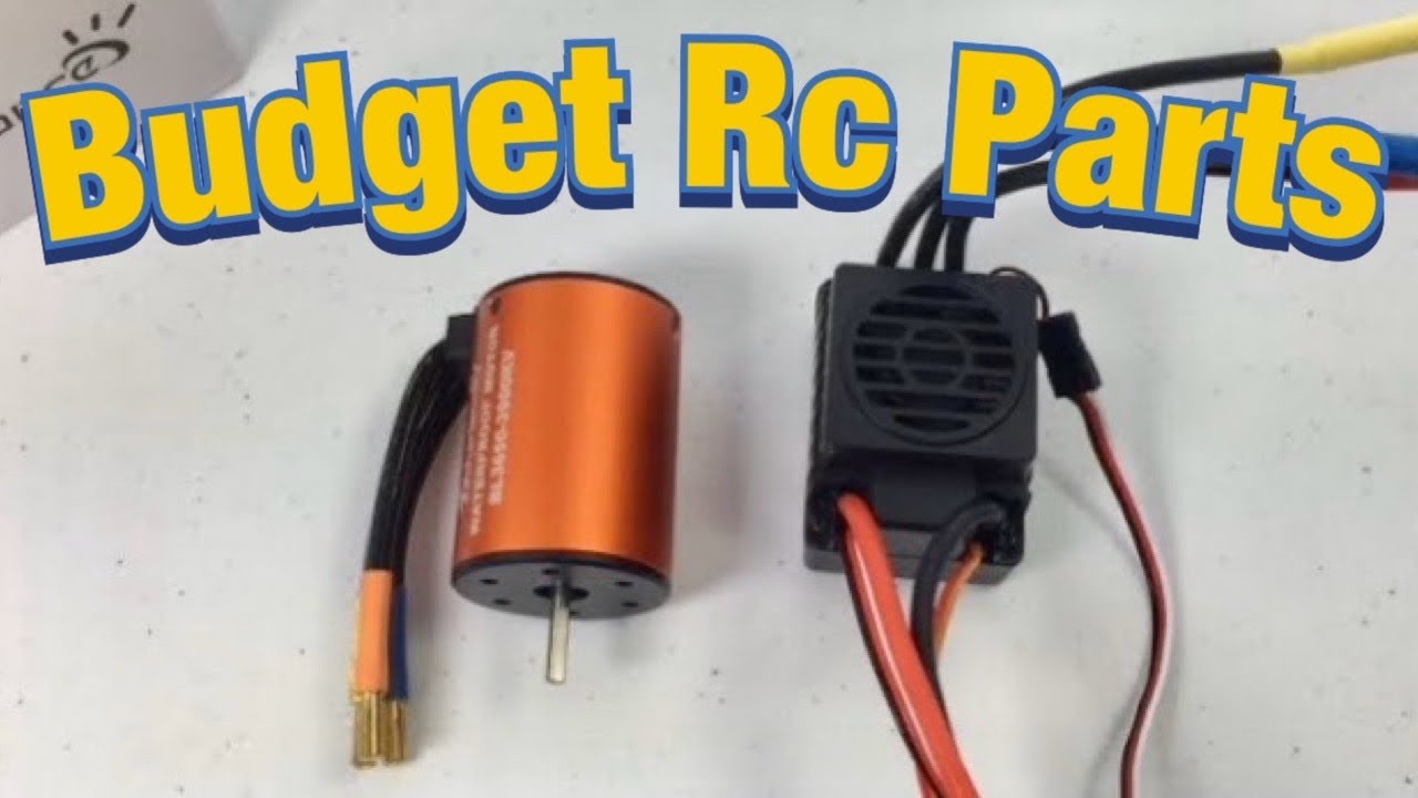 Rcharlance 3900kv Brushless RC Motor and ESC (install) for RC Cars and Trucks
