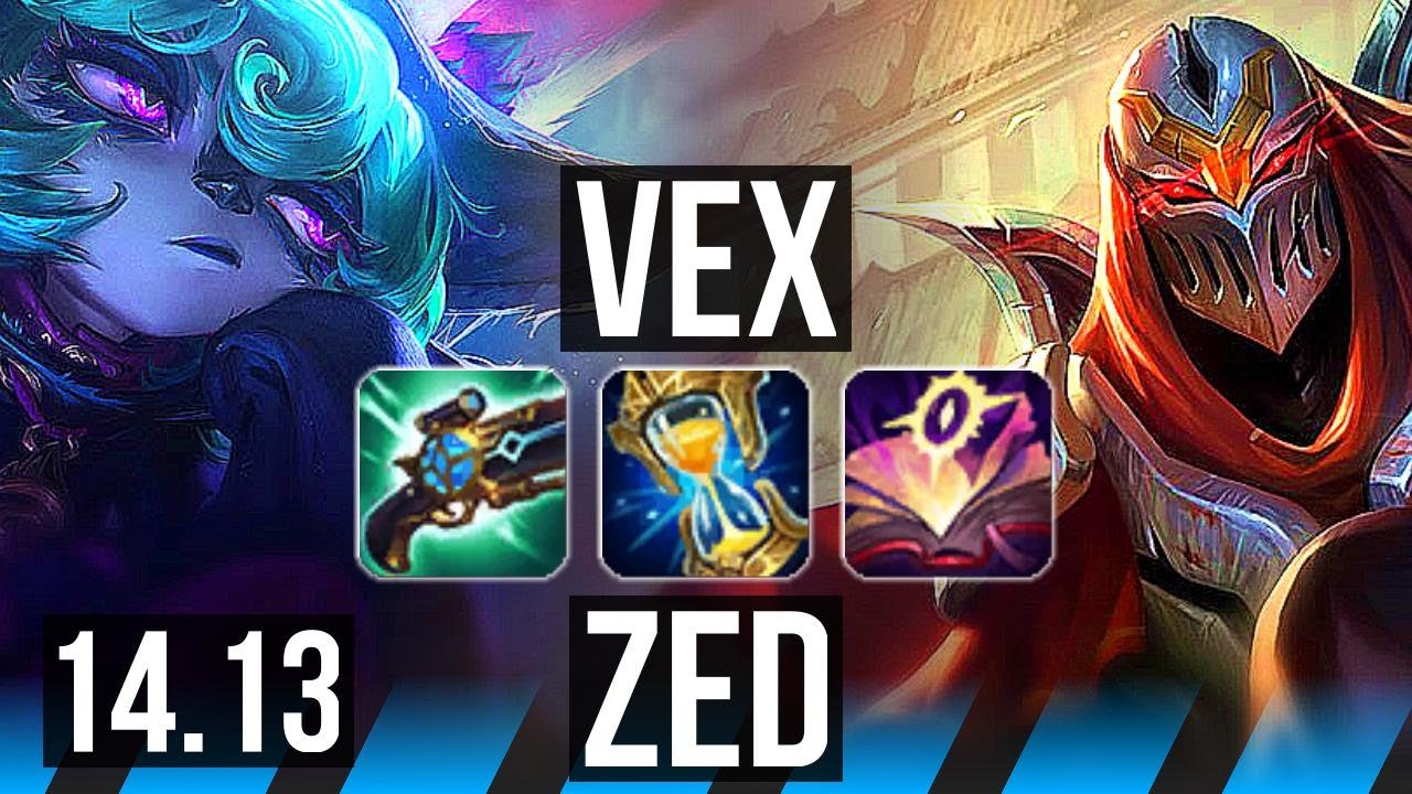 VEX vs ZED (MID) | 16/0/6, Legendary | BR Master | 14.13