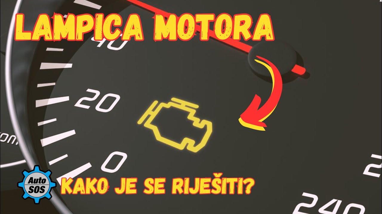 Lampica motora - 4 načina kako je ugasiti