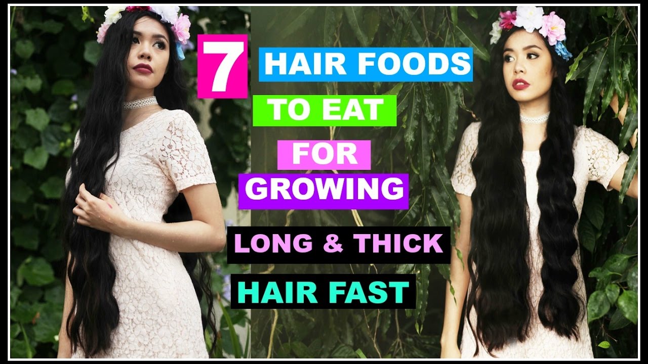 7 HAIR FOODS To Eat For Growing Thick and Long Hair Fast-Beautyklove