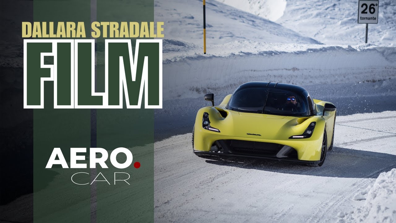 Dallara Stradale: va forte sfruttando l'aria | Aero.Car sulle Dolomiti - TEST
