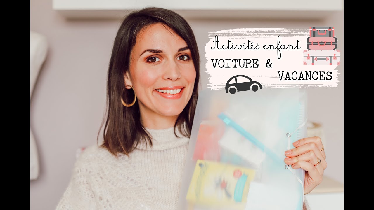 Activités enfants pour la voiture et les vacances