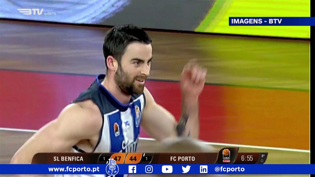 Basquetebol: SL Benfica-FC Porto, 79-84 (LPB, 2.ª fase, 5.ª jornada, 07/04/2019)