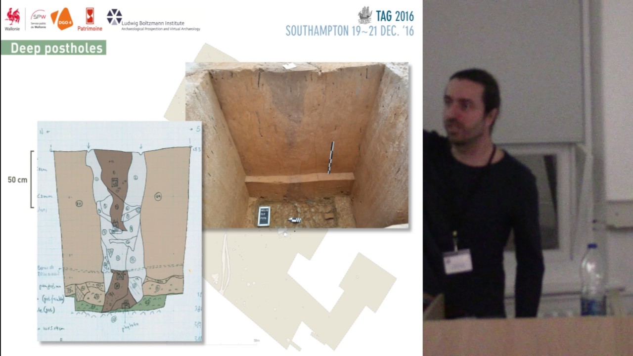Early Bronze Age deep postholes alignments in Linsmeau pointing towards astronomical events