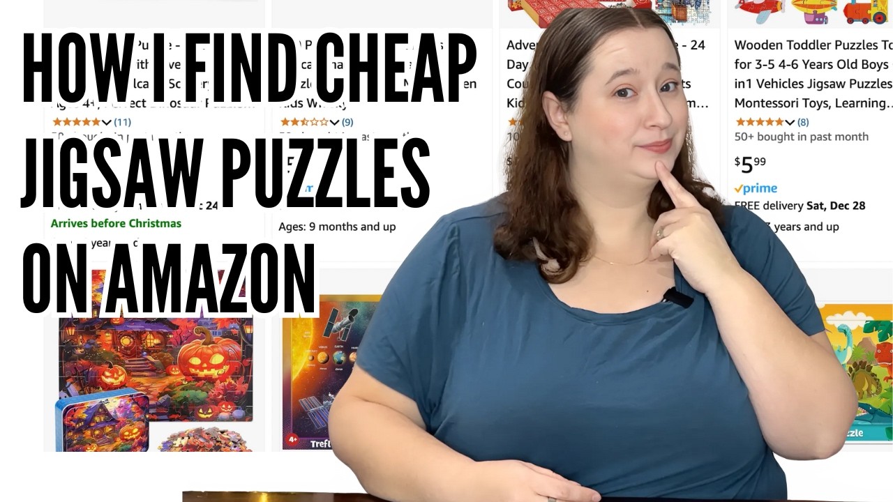 How to Find Cheap Puzzles on Amazon // How Many Puzzles Can I Buy for $50?!?!