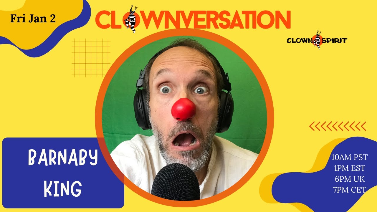 Clown-versation with BARNABY KING and himself