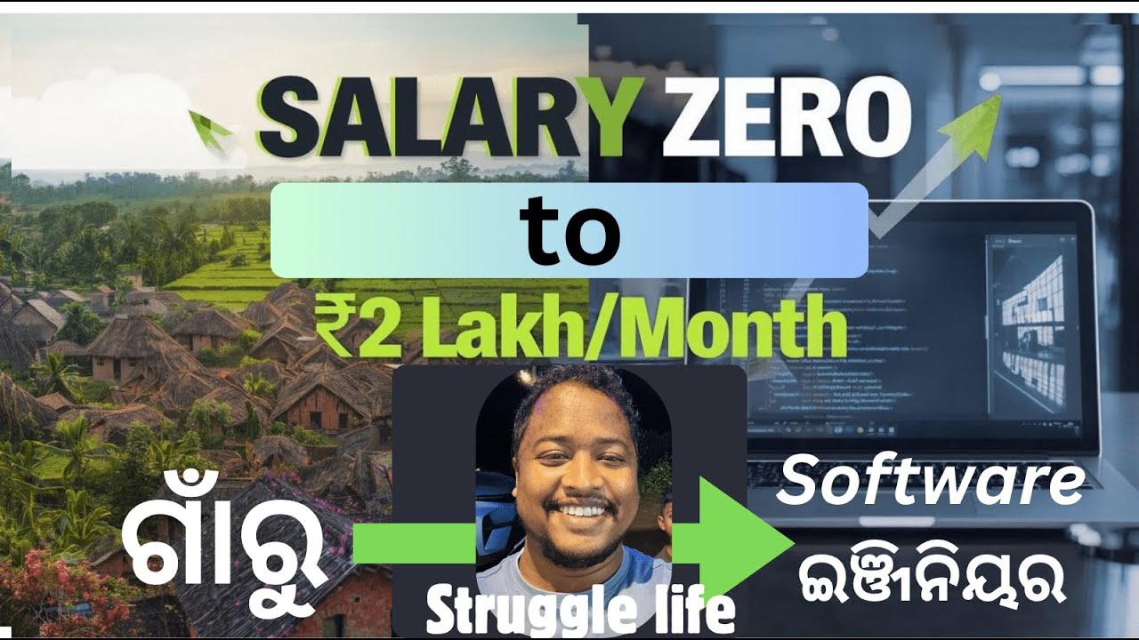 Zero to 2 Lakh Salary: My Journey From Village boy to Software Engineer | Real journey