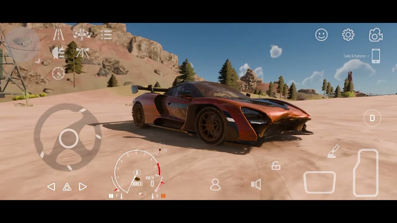 McLaren Senna Gameplay in Car Parking Multiplayer 2 | Online Drift & Top Speed 🔥