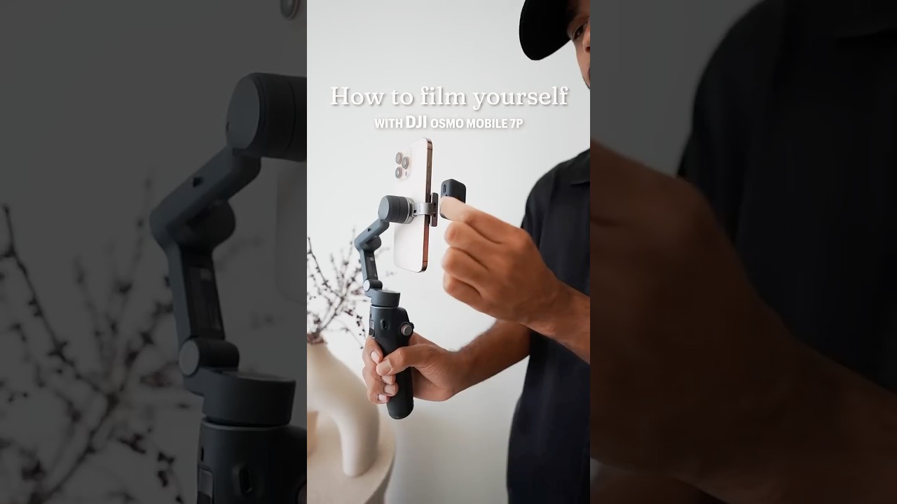 How To Film Yourself? | DJI Osmo Mobile 7P Gimbal Tutorial