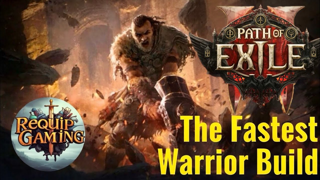 Самый быстрый билд воина в Path of Exile 2. (Геймплей с использованием Vision)