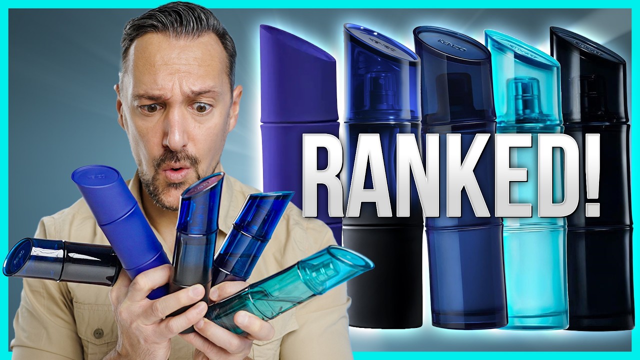 I'm OBSESSED With The Fresh Kenzo Homme Fragrances and I FINALLY Rank Them All