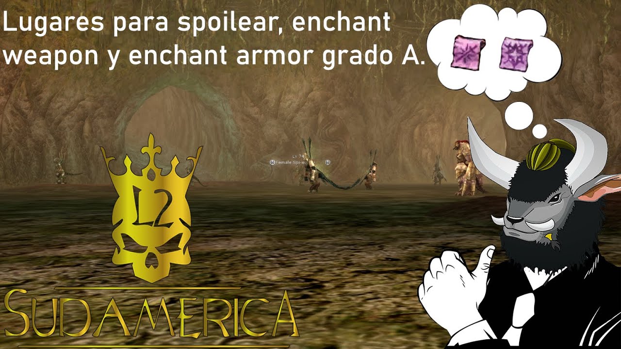 L2 Sudamérica / Guía spoil enchant weapon y armor grado (A)