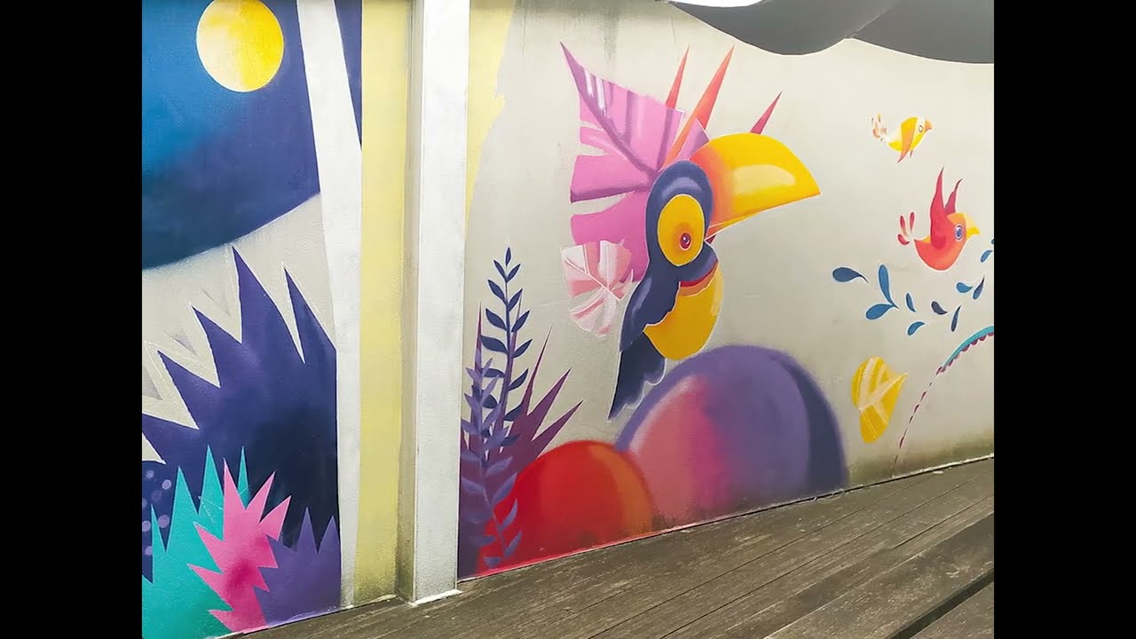 Timelapse fresque