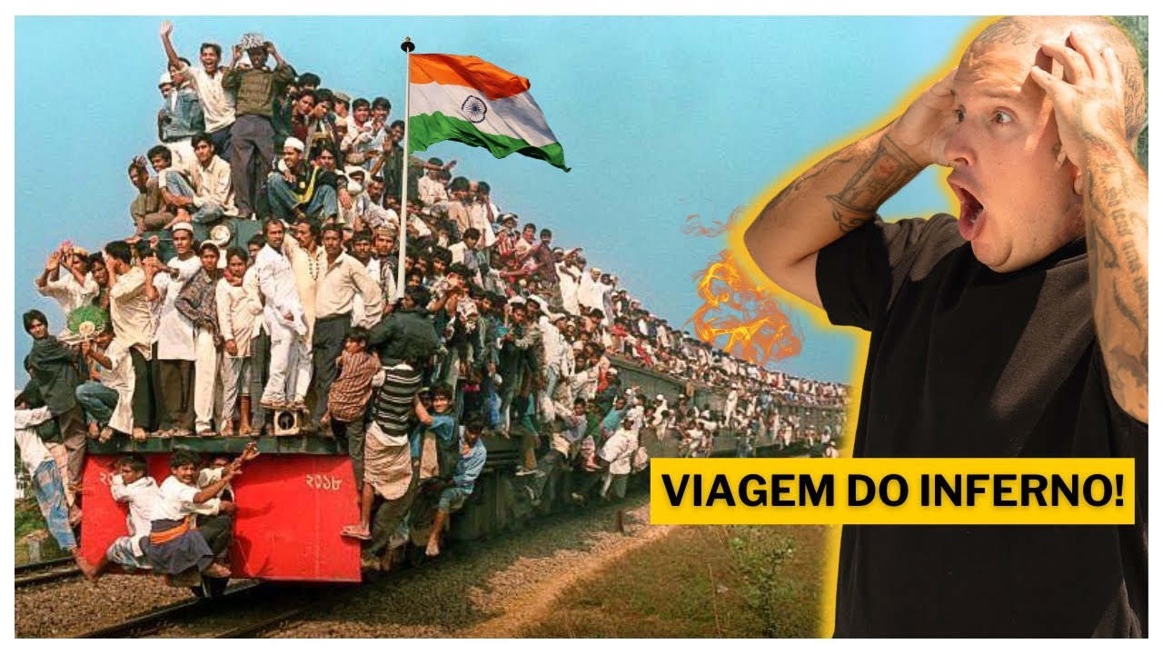 FIZ UMA VIAGEM DE 29 HORAS DE COMBOIO NA INDIA! 🇮🇳