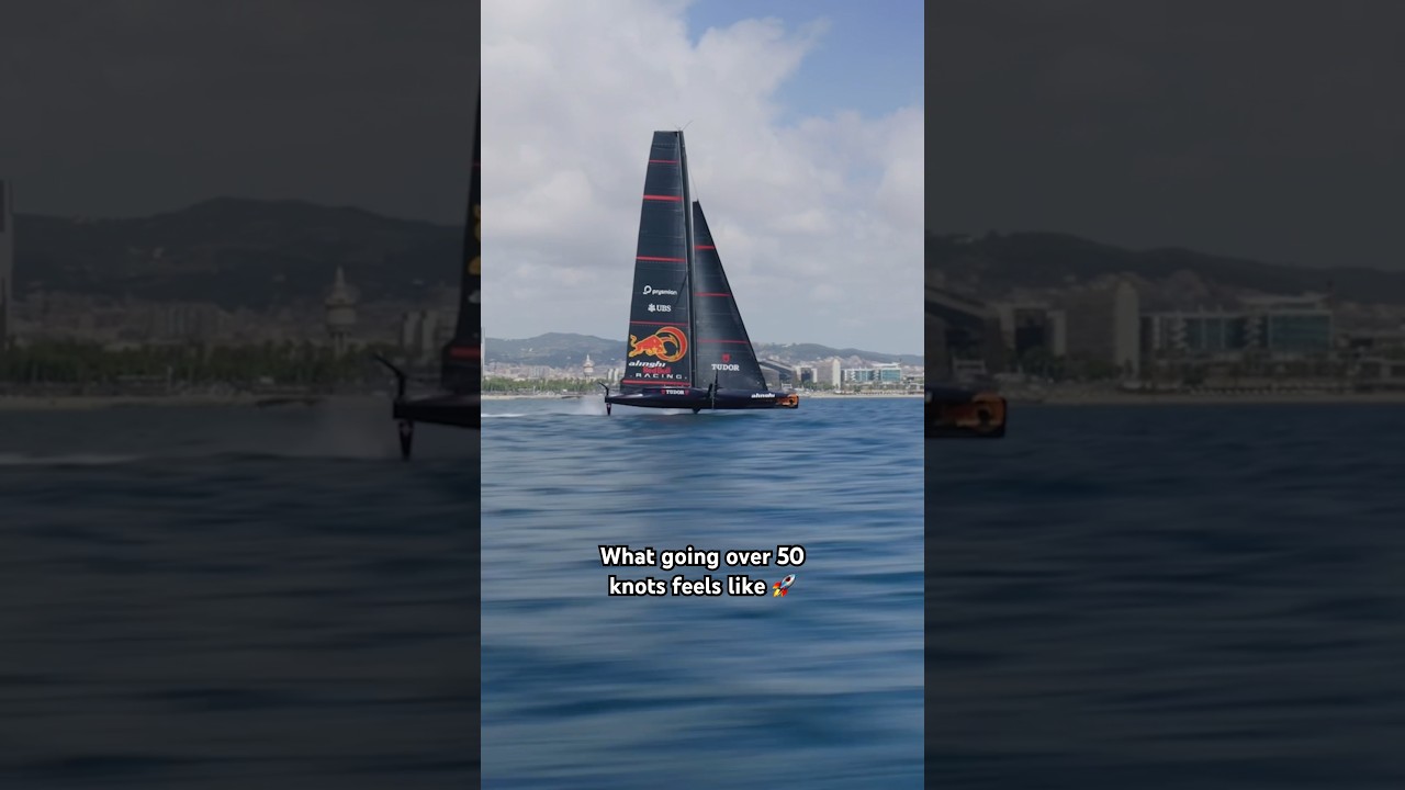 One Of The Fastest Racing Yachts In The WORLD 🥵