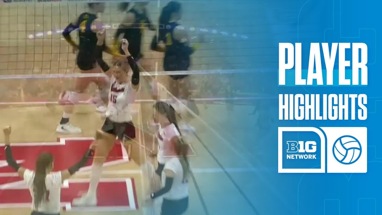 Andi Jackson Highlights vs. Iowa | Nebraska Volleyball | 11/20/2025