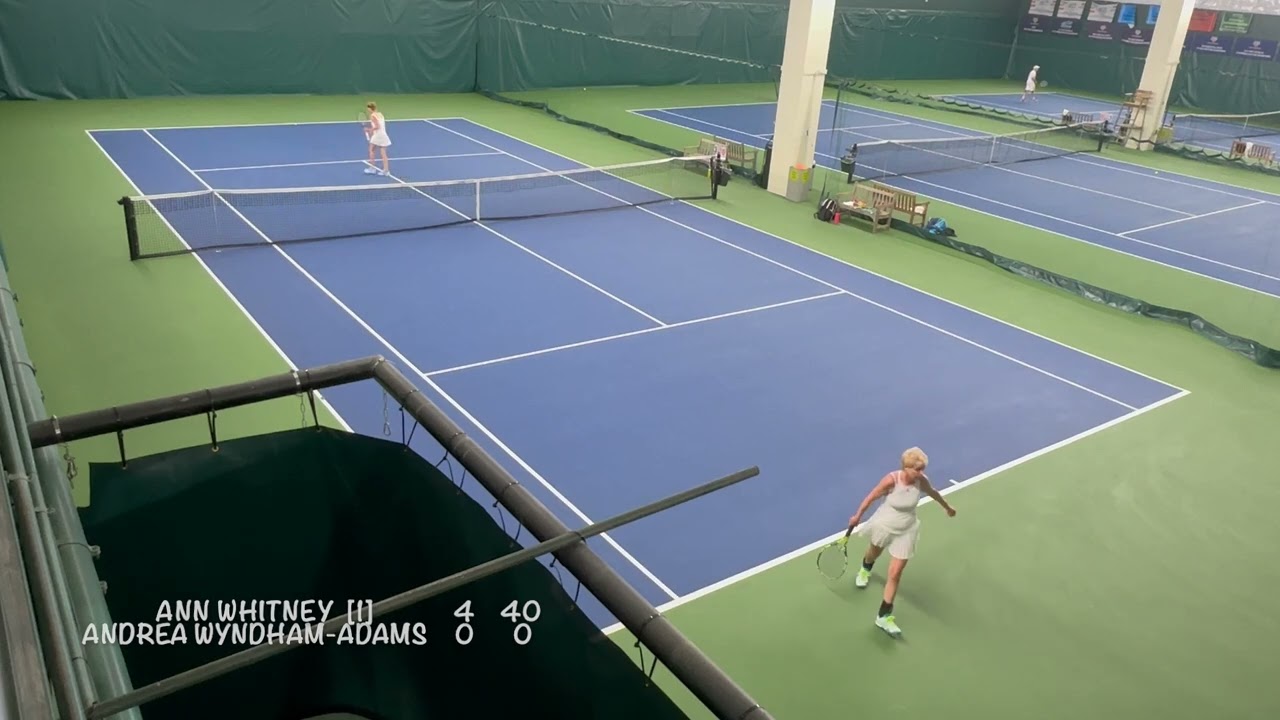 Washington State Open Women's 60+ Singles SF 1st set
