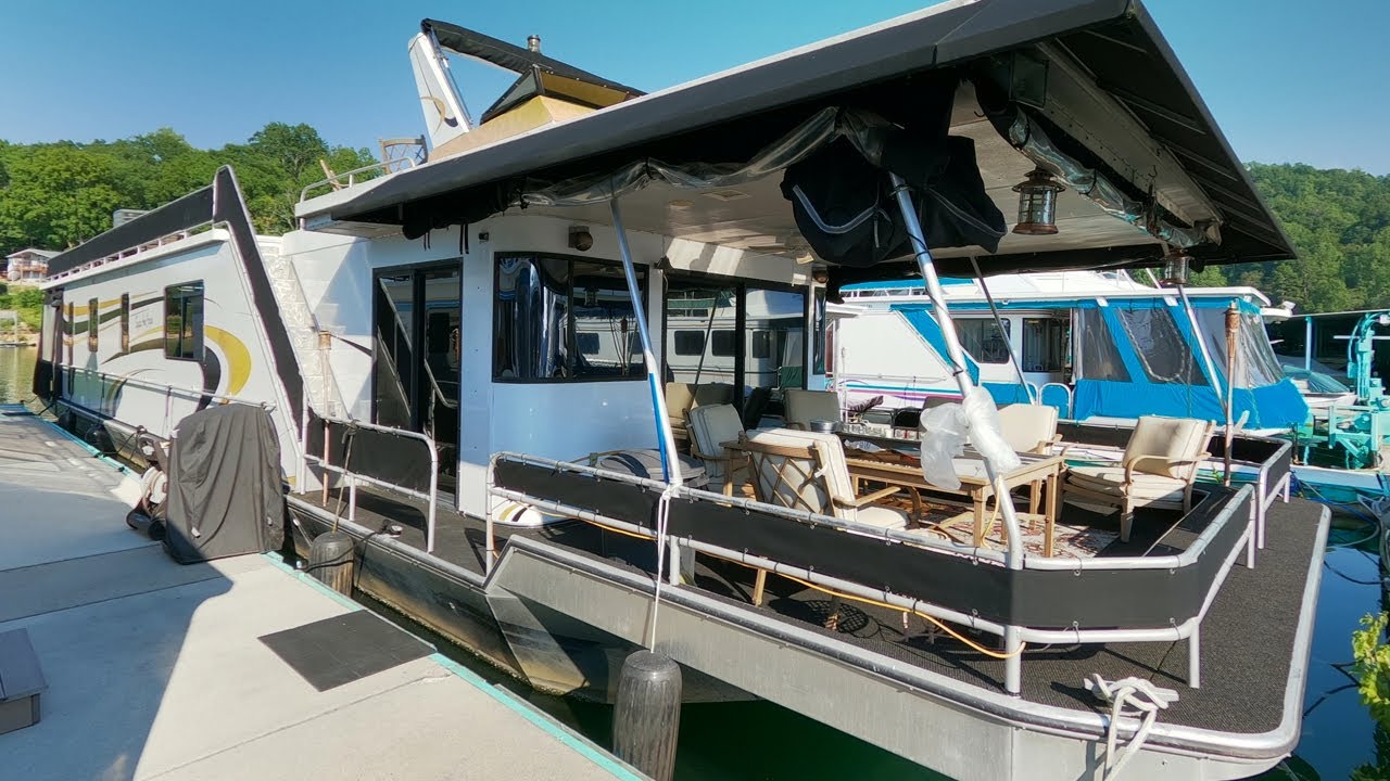 1993 Stardust 16 x 78WB Houseboat For Sale on Norris Lake TN - SOLD!