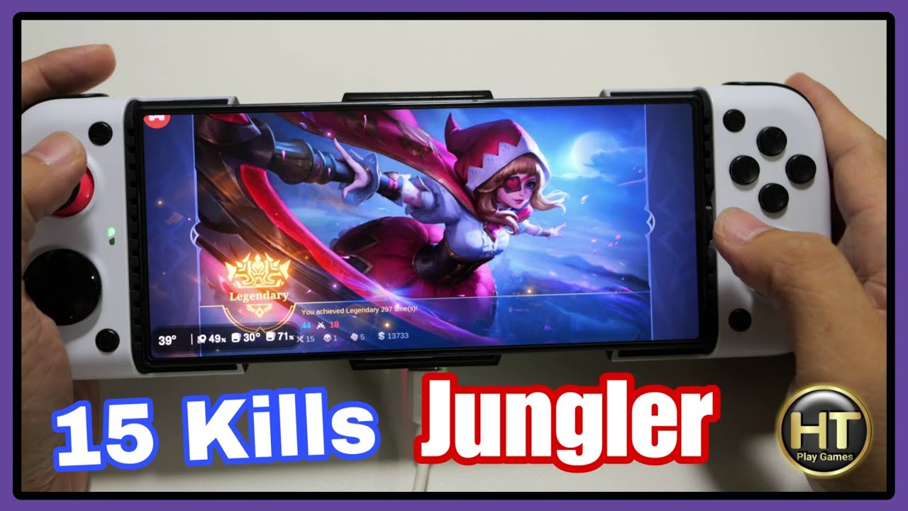 Ruby Jungler 15 Kills - Mobile Legends with GameSir X3 Type C