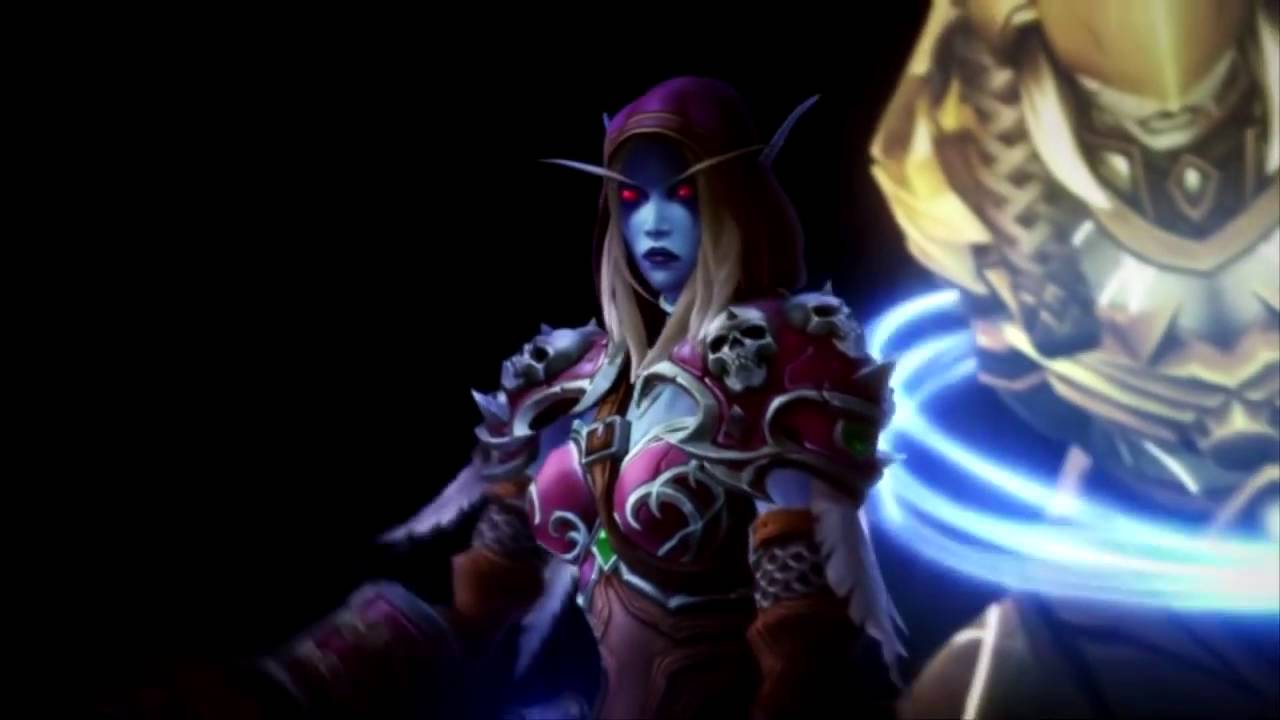 Sylvanas vs Genn Cringris. #Legion Cinem&aacute;tica.