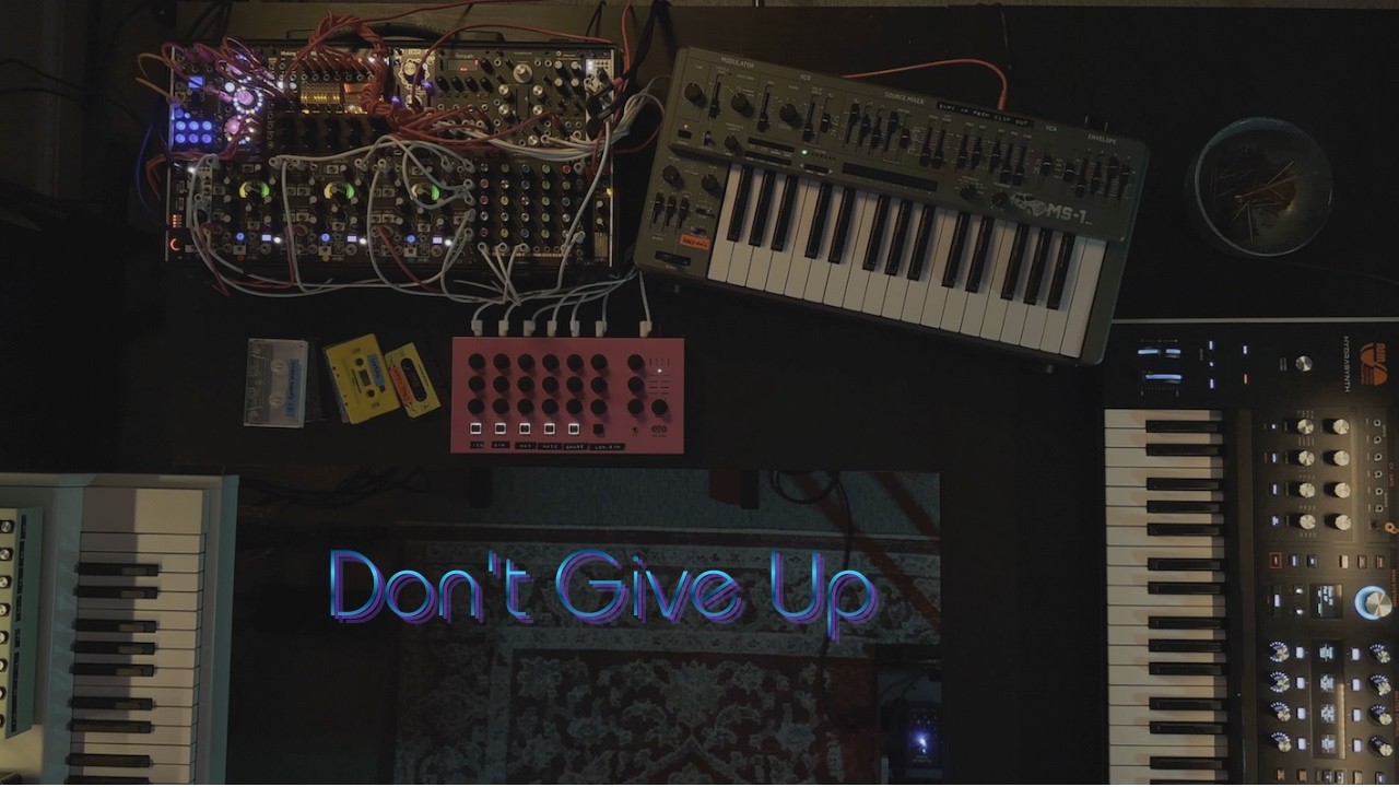 DON'T GIVE UP: LIVE TAKE NO EDITS! Future Garage, Ambient, Tape Loops, Dilla Time