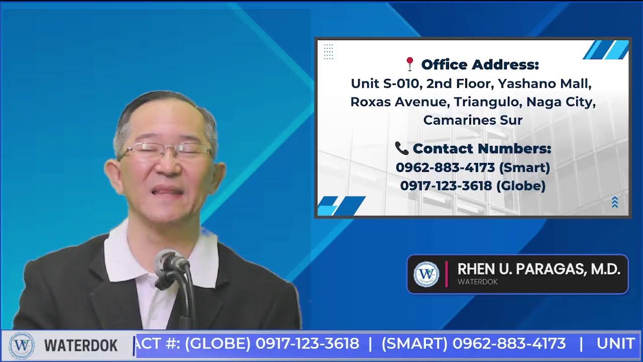 HEALTHY TALK WITH WATERDOK | January 23, 2026 (Friday)