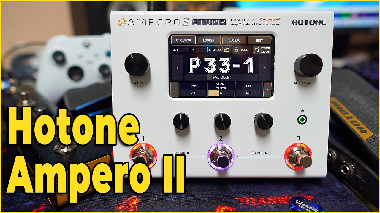 Hotone Ampero II Stomp