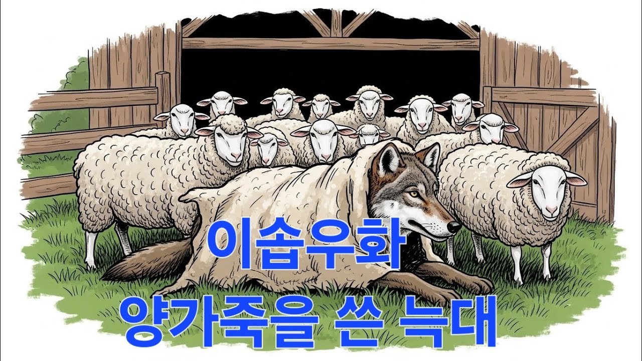 [잠들기 전 이솝우화] 양가죽을 쓴 늑대