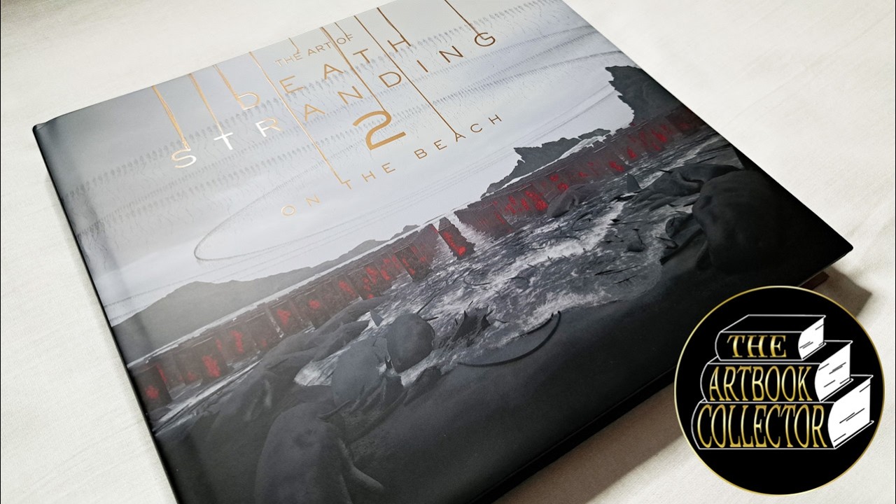 The Art of Death Stranding 2: On the Beach - Book Flip Through