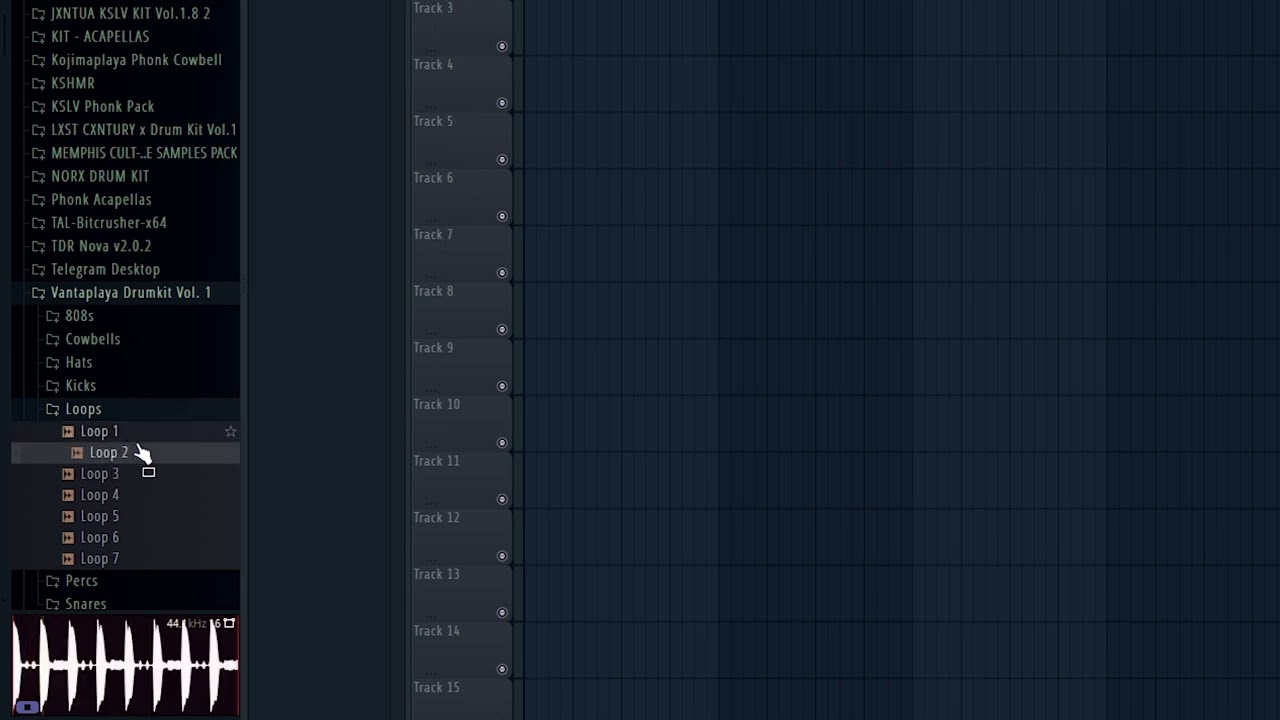 vantaplaya drumkit vol. 1