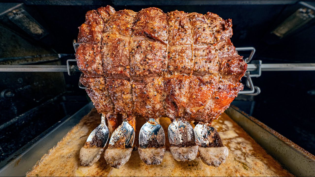 Genius BBQ invention -- Self Butter Basting Rib Roast