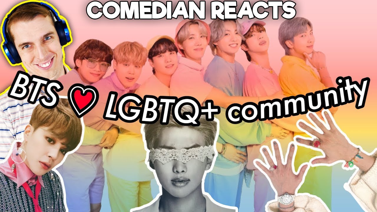 🏳‍🌈 LGBTS! 🏳‍🌈 BTS supporting the LGBTQ+ community & breaking gender stereotypes REACTION