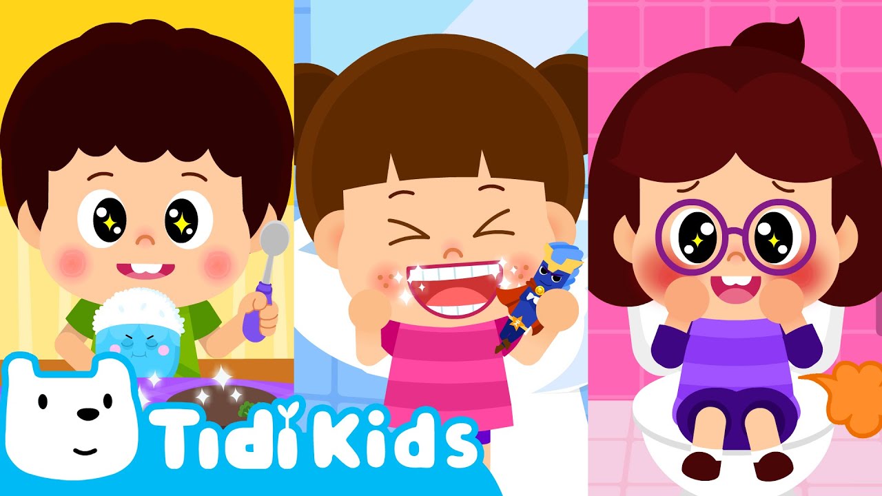 Healthy Habits & Good Manners Songs 🎶 | Kids Learning Songs Collection | Nursery Rhymes & Kids Songs