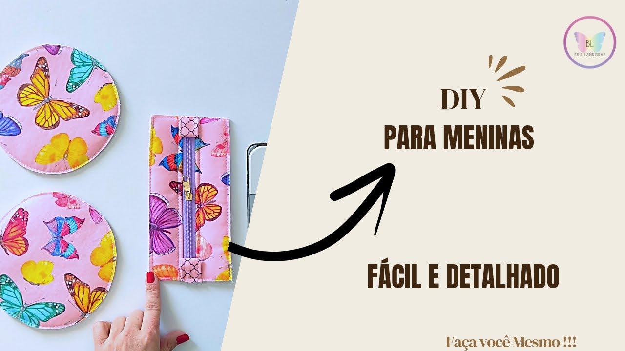 Ideia incrível para as meninas ✨ Detalhado e fácil .