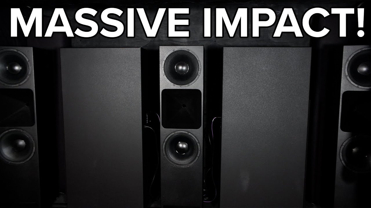 MASSIVE IMPACT from This JTR Home Theater! Complete Tour