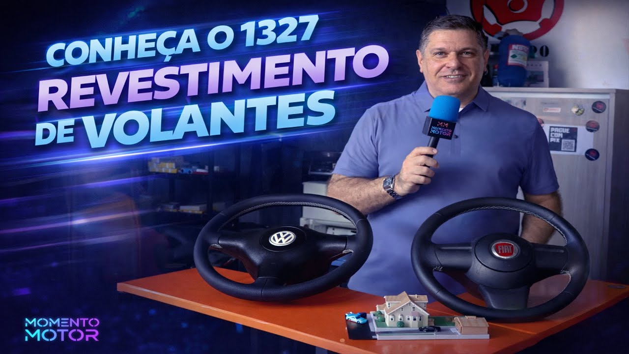 REVESTIMENTO DE VOLANTE, CONFIRA O PASSO A PASSO