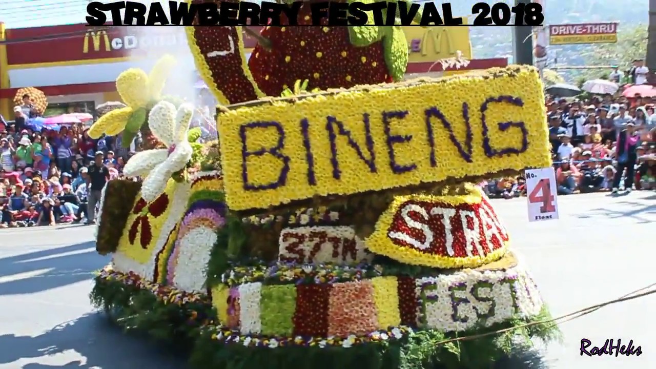 Strawberry Festival 2018 La Trinidad Parade PART 2