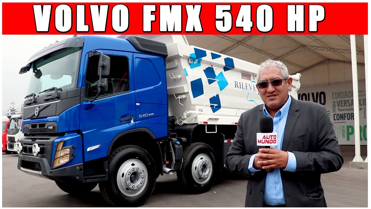 Volvo Group Peru entrega 4 volquetes FMX 540 HP a la empresa 'Rileve Ingeniería & Construcción'