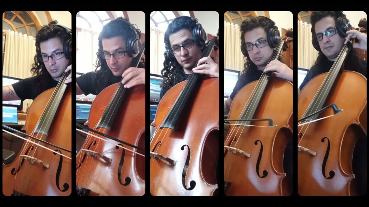 Transformers - Arrival to Earth - Steve Jablonsky / Cello Cover / Recording Session