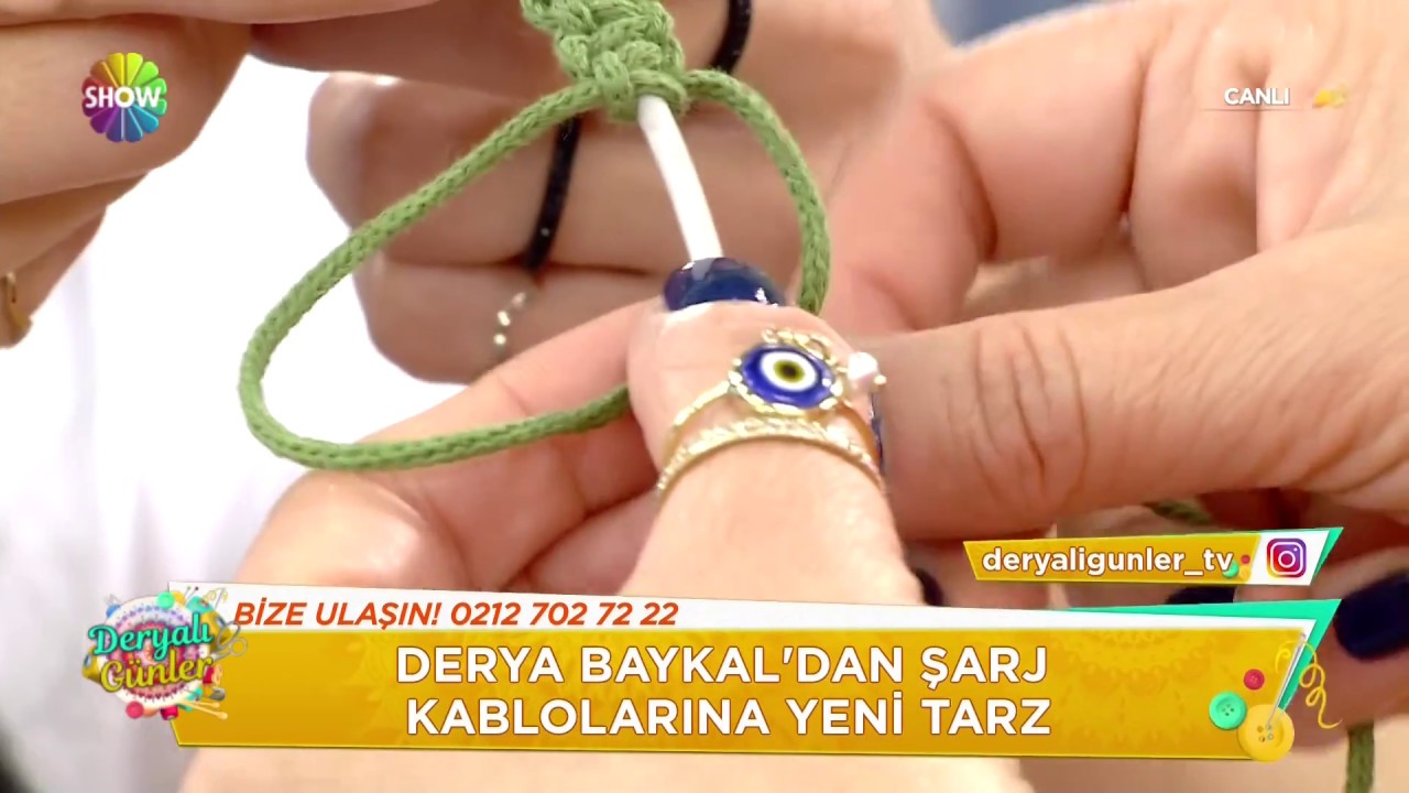Şarj kablolarına yeni tarz!