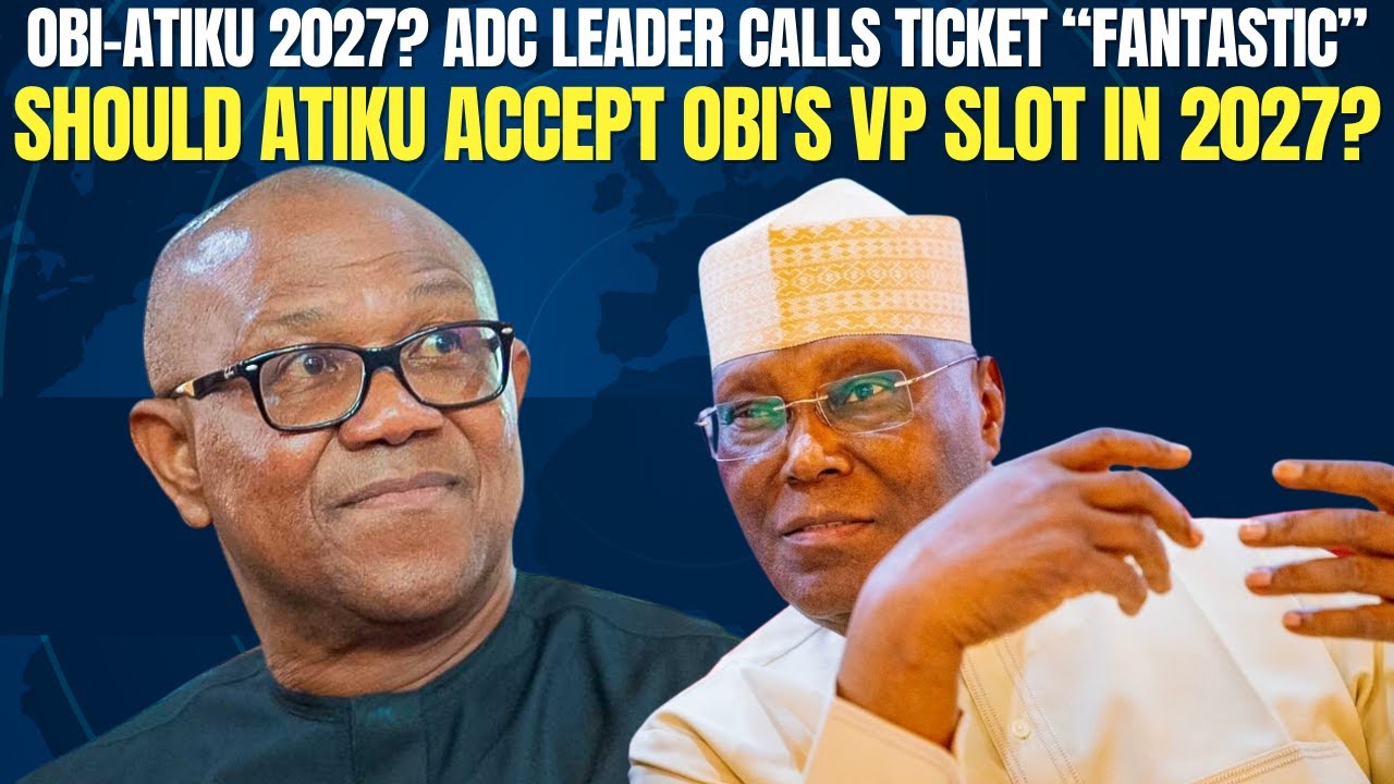 Will Atiku REALLY Be Peter Obi's Vice President in 2027? #breakingnews #worldnews #politicalnews