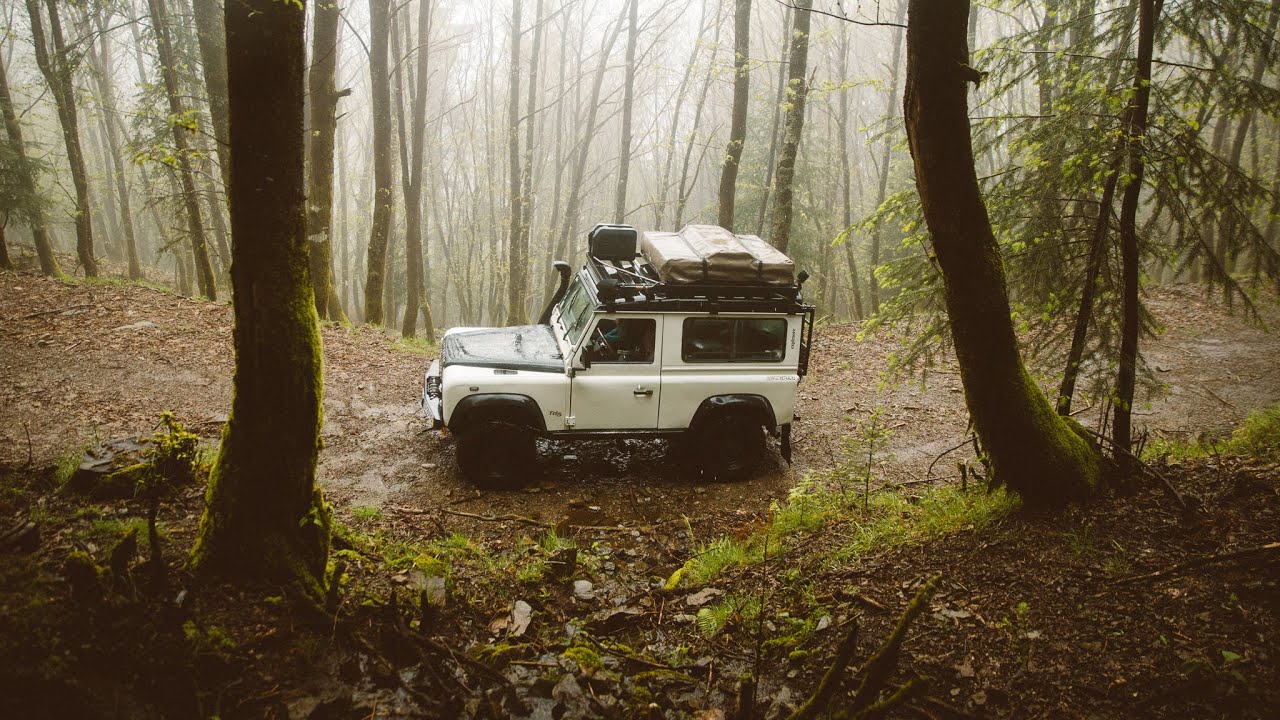 Serra da Lous&atilde; num Land Rover Defender