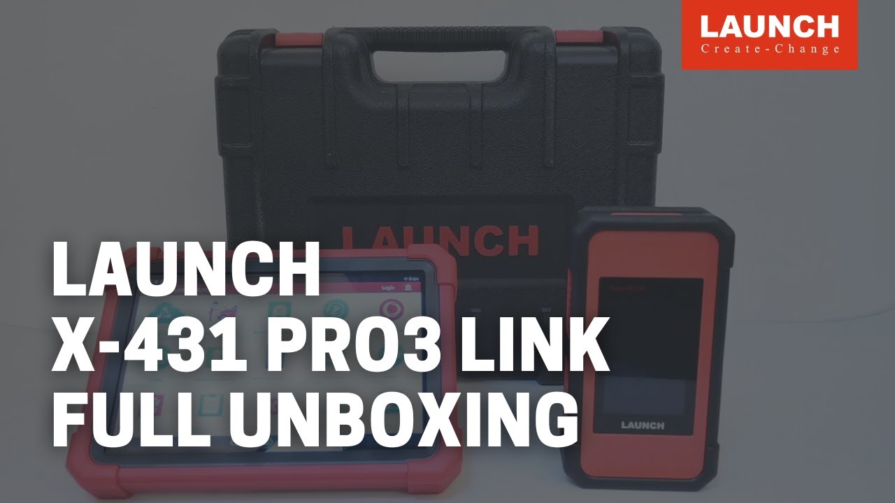 Unboxing the X-431 PRO3 LINK | LAUNCH