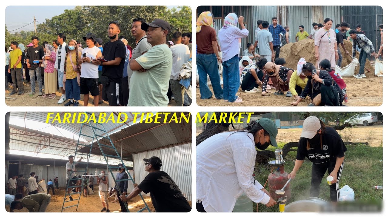 Faridabad Tibetan Market — Day 13 and the energy’s still unstoppable! 💪 #tibetanvolgger 