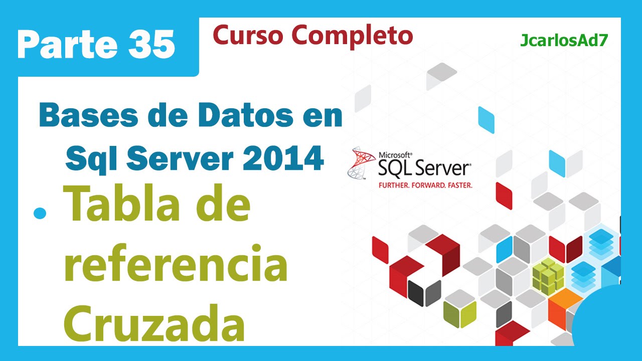 Tablas de Referencia Cruzada Función Pivot (35-35) Bases de Datos en Microsoft Sql Server 2014