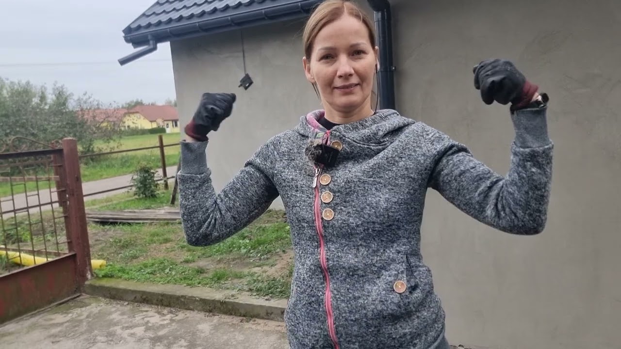 Suszarnia sztachet w domu + Docinka Thuj + Robocza instalacja oświetleniowa