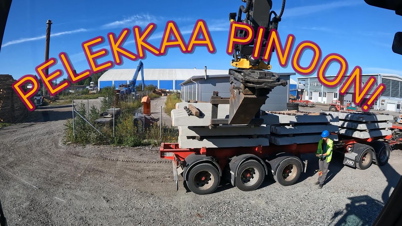 Ratakatko lähestyy! Pelekat Valmiiksi! Volvo Ew180E